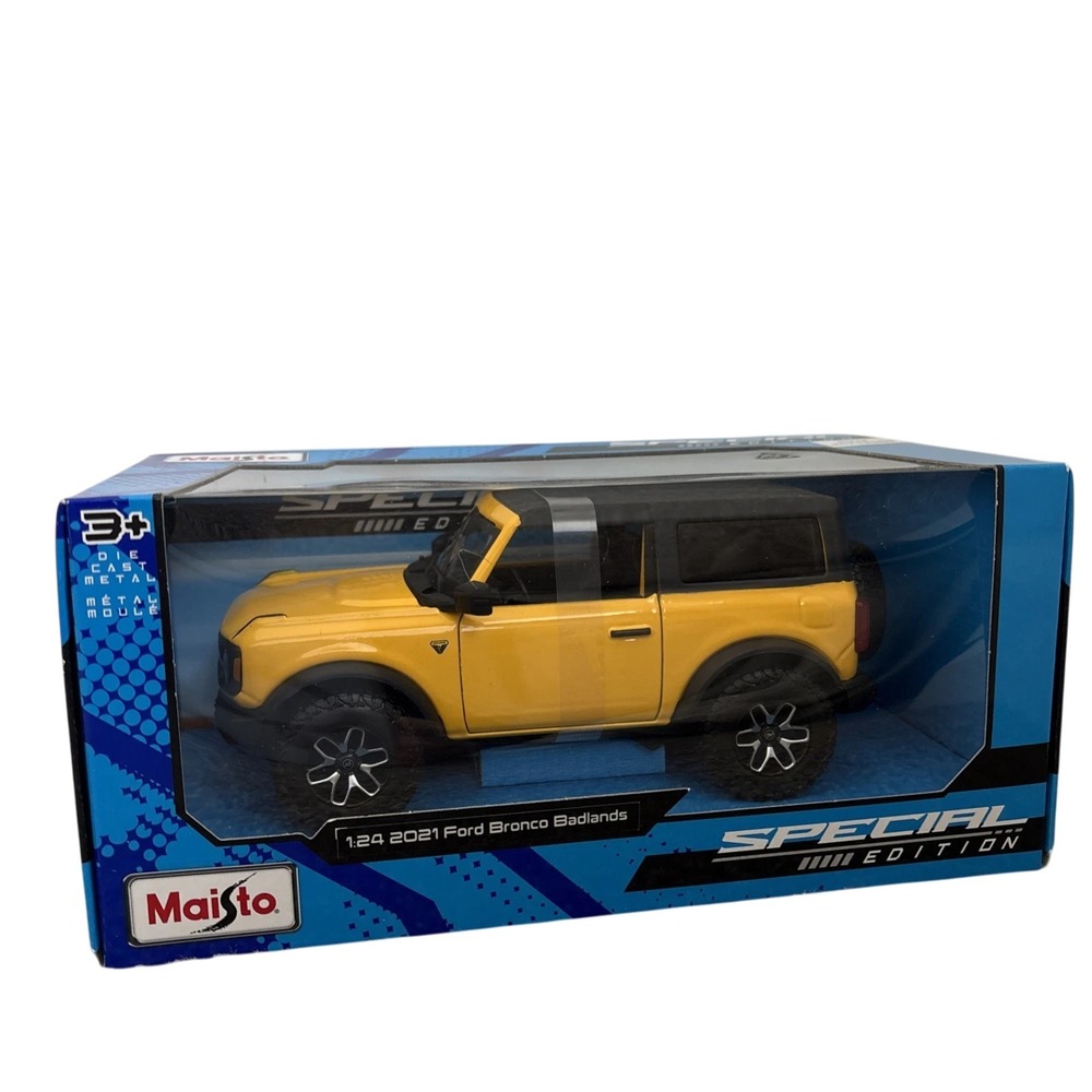Ford Bronco Badlands Truck 2021 Special Edition 1/24 Scale by Maisto